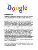 Introduction sur Google