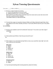 Questionnaire Tutoring Analyse Sectorielle Jojojojo123