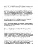 Exposé sur la biographie de Charles Baudelaire