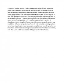 Expose Sur La Biographie De Charles Baudelaire Cours Steaklover16