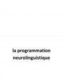 La programmation neurolinguistique