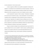 Introduction et plan sur sujet de dissertation "Le droit constitutionnel: Un droit comme les autres?"