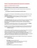 Les grandes questions que se posent les économistes