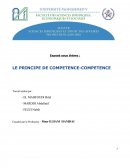 Compétence compétence