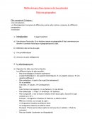 Méthodologie épreuve baccalauréat d'Histoire Géographie