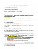 Cours de pénal licence 2