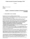 Histoire de la pensée économique