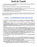 DROIT DU TRAVAIL L3 SEMESTRE 2