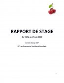 Centre Social Stage 1ère année BTS ESF