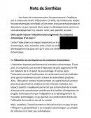 Dans quelle mesure l'éducation peut-elle augmenter la croissance économique d'un pays?