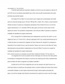 Commentaire d'arrêt 1ère chambre civile de la cour de cassation 30 avril 2014