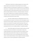 Réflexion comparative Darwin - Descartes