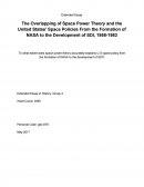 The Overlapping of Space Power Theory and the United States' Space Policies From the Formation of NASA to the Development of SDI, 1958-1983