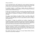 Candidature pour le poste d'assistante d'espagnol