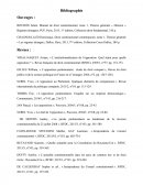 Bibliographie