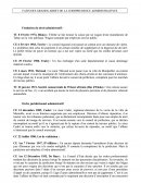 Faits des grands arrêts de la jurisprudence administrative