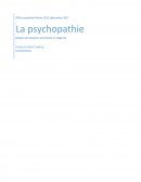Analyse de pratique sur la psychopathie
