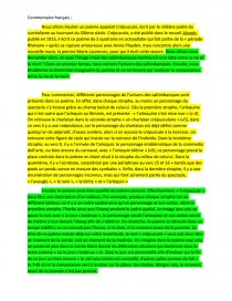 Crépuscule Apollinaire Commentaire De Texte Julie Alix