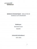 Modèles stochastiques: simulation de signaux auto-régressifs