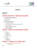 Relation des clients, Crédit Agricole du Maroc