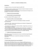 Le diagnostic stratégique externe