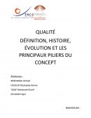 Le concept de la qualité