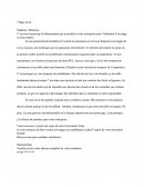 Lettre de présentation.