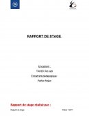 Rapport de stage Sheraton Casablanca