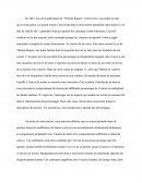 Introduction Thérèse Raquin et conclusion Indiana