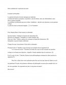 Méthode de l'exlication de texte