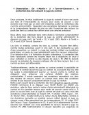 Dissertation : De « Martin » à « Tarn-et-Garonne », la protection des tiers devant le juge du contrat.