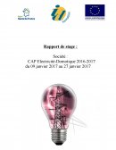 Rapport de stage electricité cap