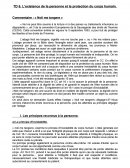 L'existence de la personne et la protection du corps humain (Noli me tangere)