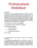 Lecture analytique Ionesco