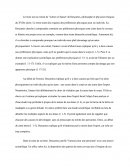 Explication de Texte "Lettre a Chanut" de Descartes