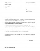 Lettre de mitivation