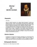 Fiche auteur Montaigne