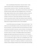 Explication de texte - Kant : Qu'est ce que les Lumières?