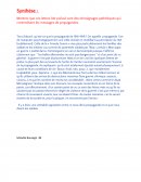 Synthèse sur les poilus