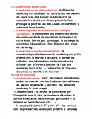 Les caractéristiques du marketing