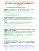 Exemple de dissertation sur le personnage de roman