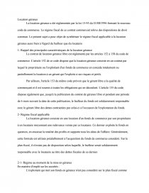 dissertation sur la location gerance dissertation sur la location gerance