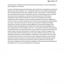 Le Combat D Olympe De Gouges Dissertation Alohomorakedavra
