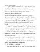 Faut-il avoir peur de la technique?
