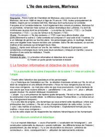 marivaux lîle des esclaves dissertation marivaux lîle des esclaves dissertation