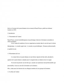 Fiche De Lecture Julie Ou L Aventure De La Juste Distance Fiche De Lecture Martine123456 Fiche De Lecture Julie Ou L Aventure De La Juste Distance Fiche De Lecture Martine123456