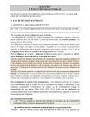 L'exécution du contrat