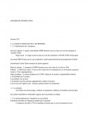 Dossier de prospection