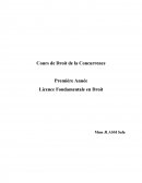 Droit de la concurrence