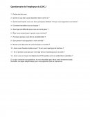 Questionnaire de l’employeur du CCHC 